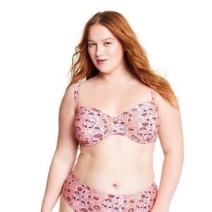 NWOT Rhode X Target Bikini Top Plus Size